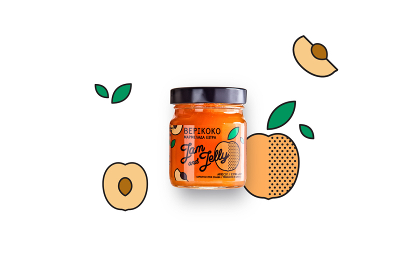 Jam and Jelly 果醬包裝設(shè)計(jì)“波普插圖風(fēng)格”