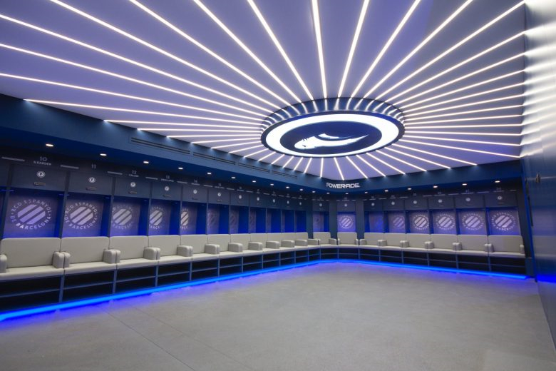 西班牙皇家馬德里球隊球員更衣室空間設(shè)計