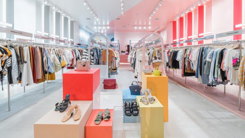 Matchbox時尚潮流服飾商店店鋪空間設計，90年代街機游戲風格