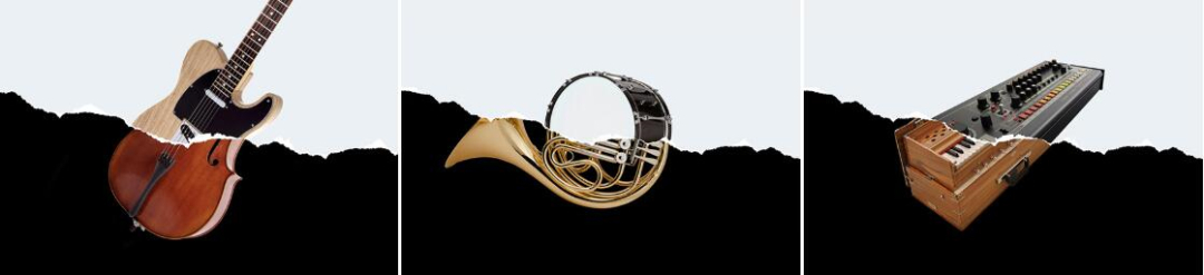 Ural 音樂節(jié)品牌vi識(shí)別設(shè)計(jì)，山脈輪廓+紙張撕開紋路+拼貼設(shè)計(jì)