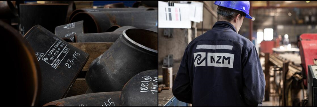 NZM 建筑公司企業形象視覺識別設計-超酷的工業風格logo設計vi設計