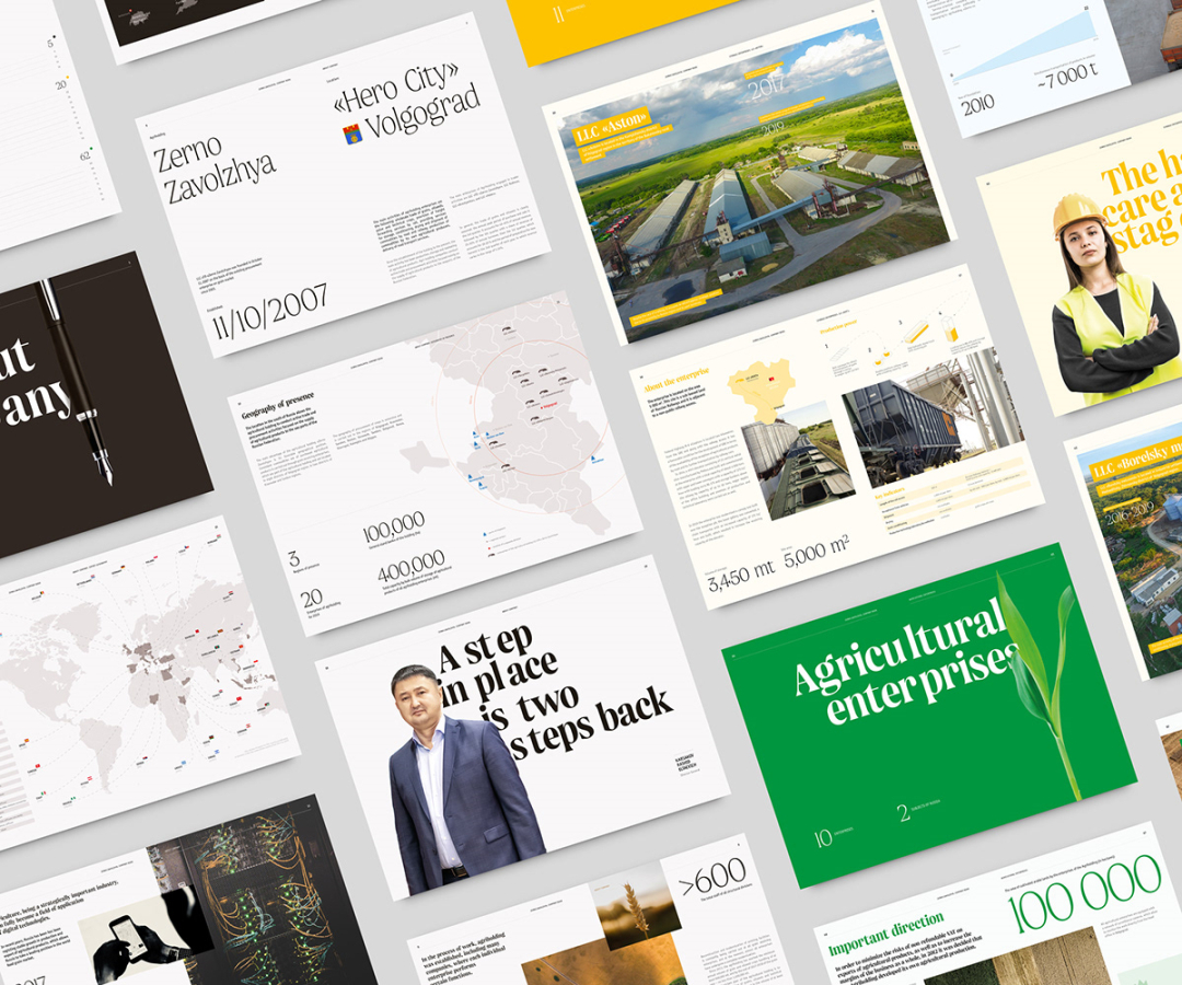 Zerno 農業公司自傳書籍編輯畫冊設計