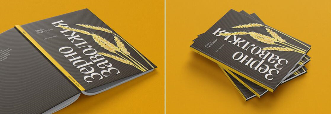 Zerno 農業公司自傳書籍編輯畫冊設計