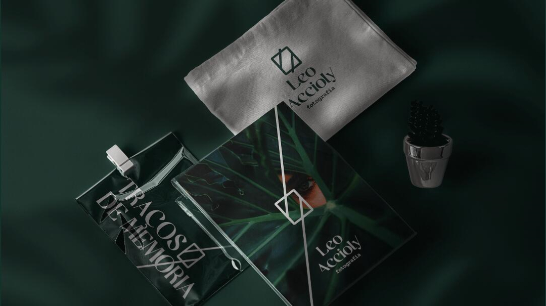 Leo Accioly 高質量攝影公司品牌識別設計