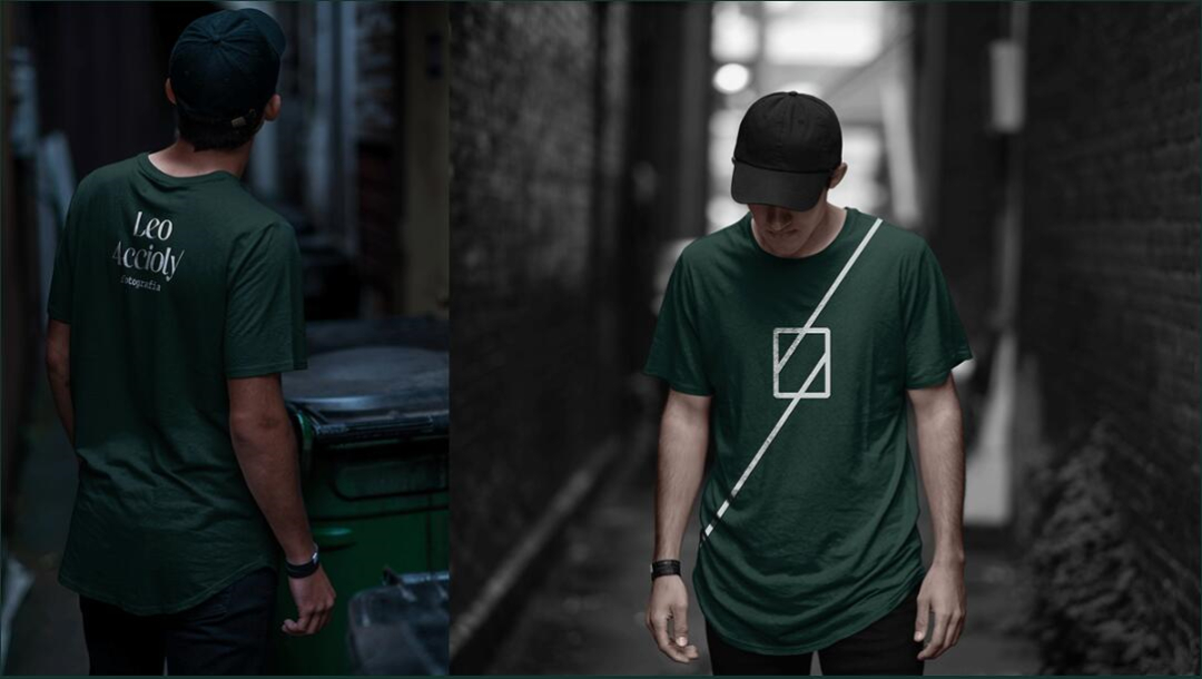 Leo Accioly 高質量攝影公司品牌識別設計