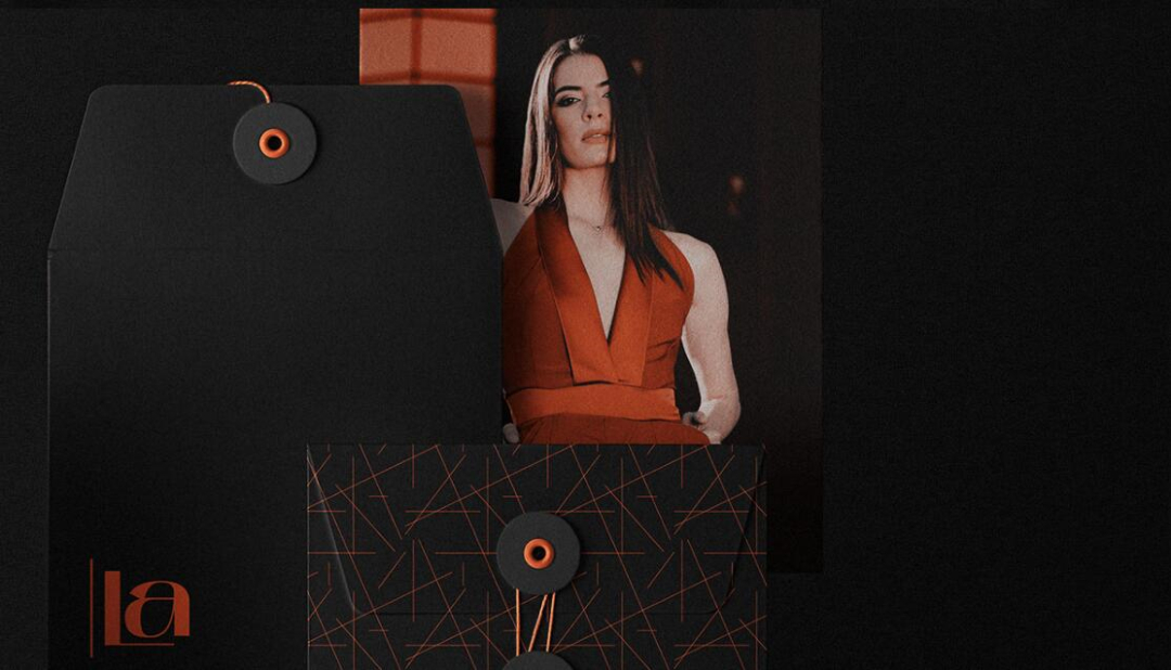 個性與時尚的Liz Almeida服裝品牌vi設(shè)計,以“雜亂而有序排列的線元素為輔助識別 個性與時尚的Liz Almeida服裝品牌vi設(shè)計,以“雜亂而有序排列的線元素為輔助識別