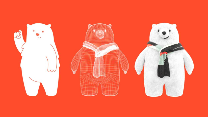 Woobles 明火炒鍋餐廳餐飲品牌創建與全案策劃設計-可愛熊吉祥設計