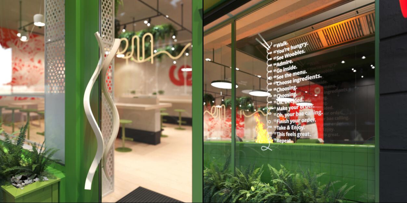 Woobles 明火炒鍋餐廳餐飲品牌創建與全案策劃設計-店鋪空間設計