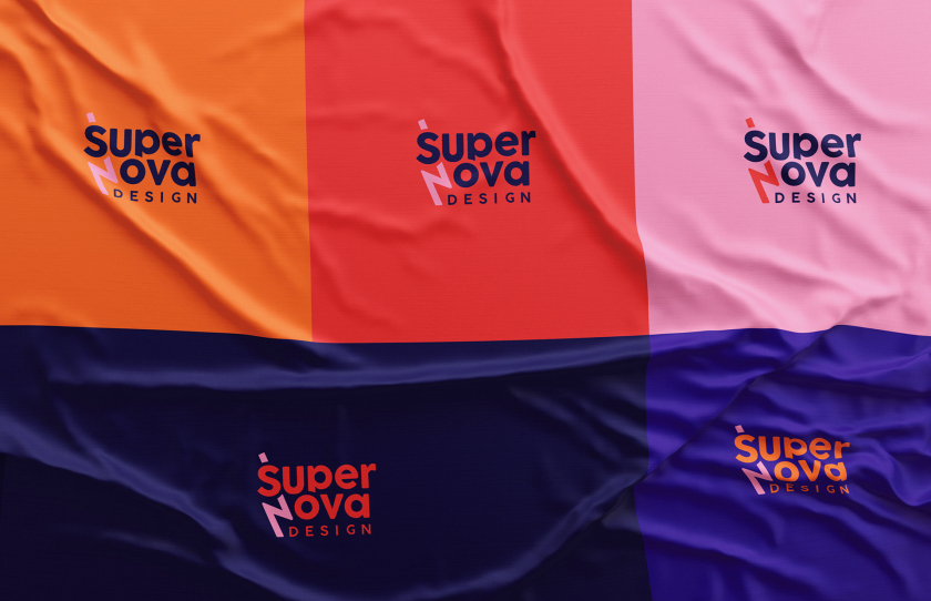 Supernova高端精品設計工作室品牌形象設計與炫酷卡通風格插畫設計