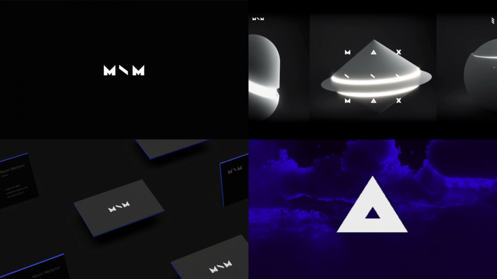 “魔術師”品牌原型視覺形象設計：MAX \ MAX-技術和演出制作品牌logo-vi視覺設計