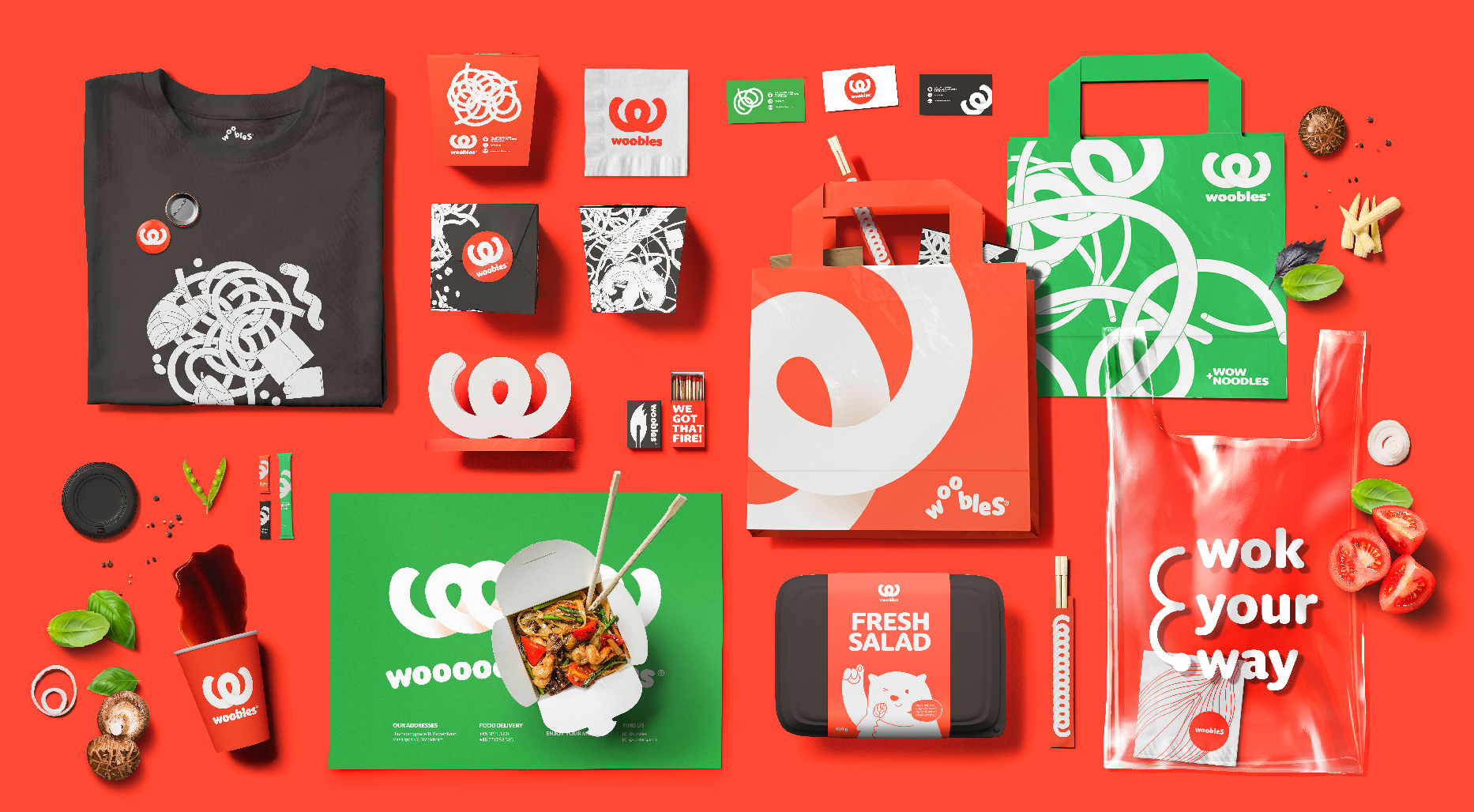 Woobles 明火炒鍋餐廳餐飲品牌創建與全案策劃設計