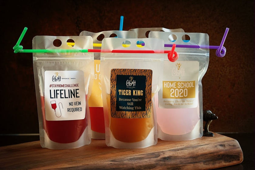 外帶外賣雞尾酒包裝設計