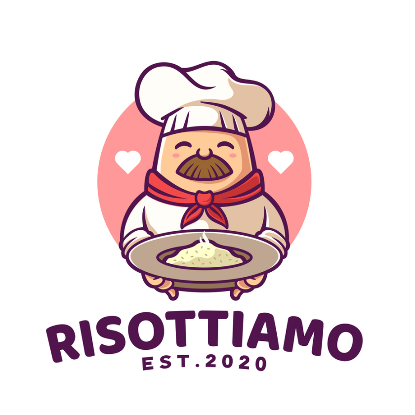 卡通廚師的標志設計-圓形-幾何形狀的含義