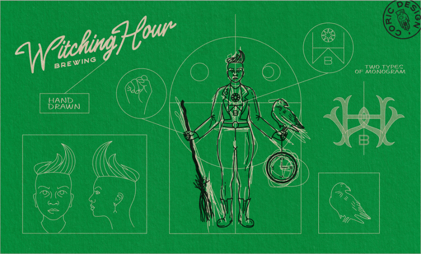 標志logo設計概念草圖