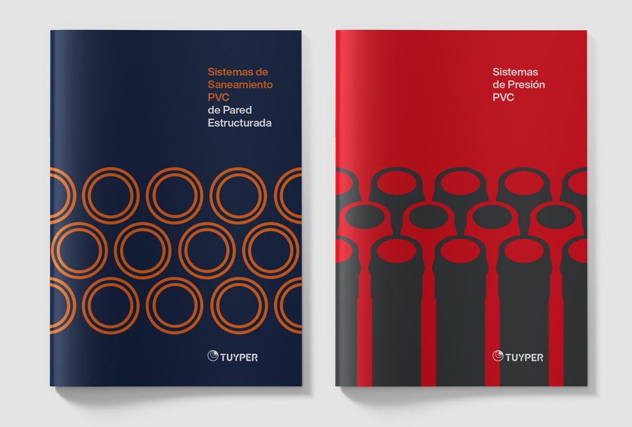 Tuyper塑料管道產品宣傳冊設計“產品突出”