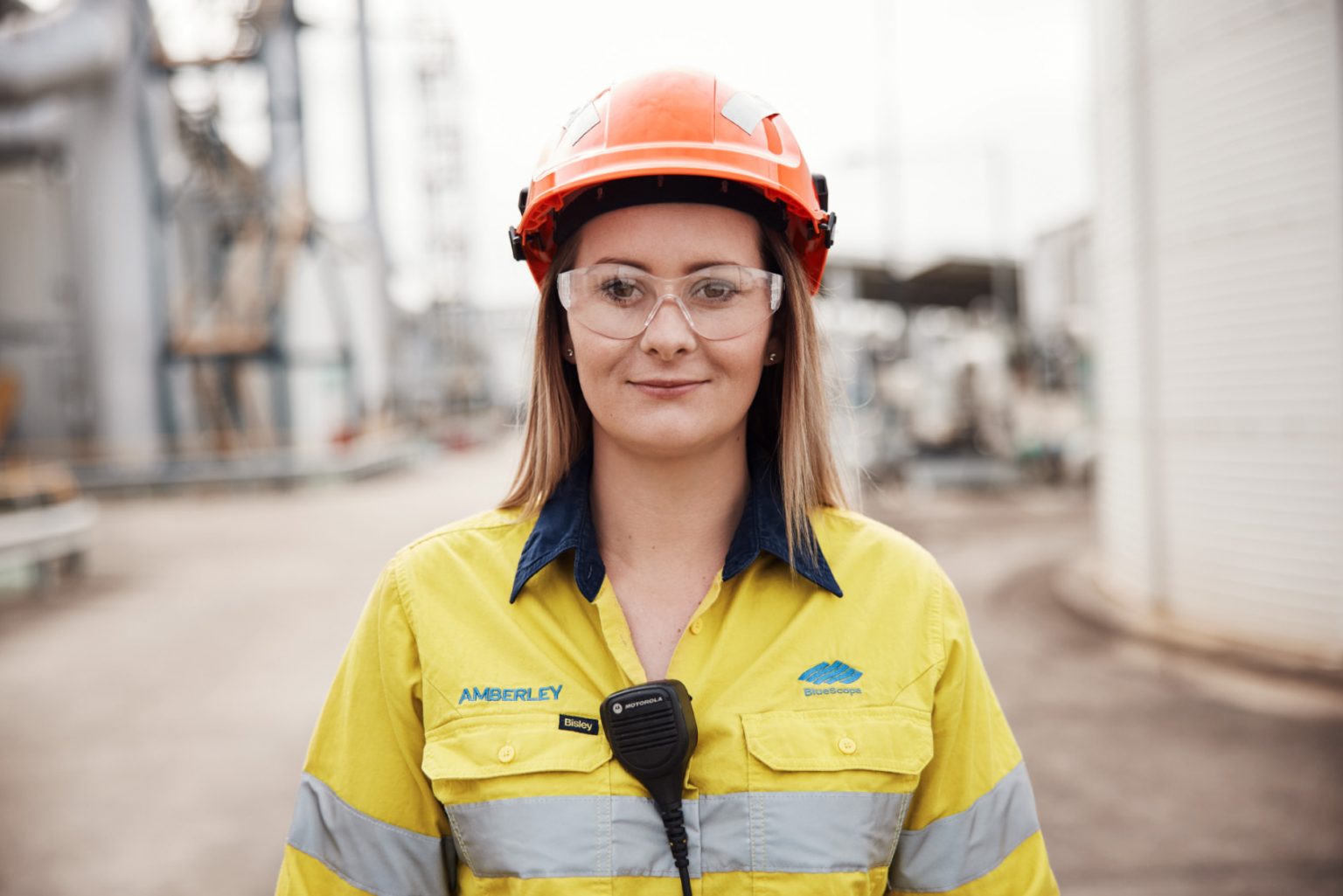 BlueScope油漆涂層鋼鐵產品制造商品牌形象企業vi設計“藍色動態彎曲”輔助圖形