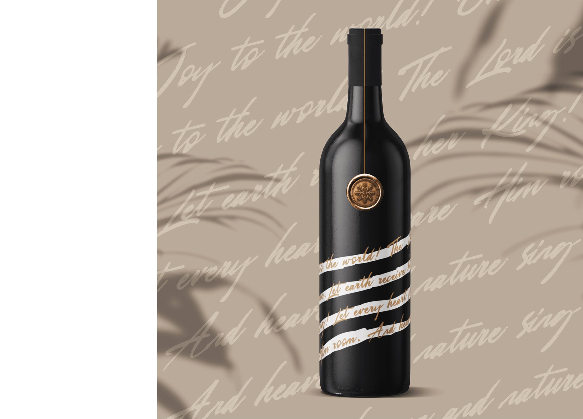 Nero Atelier葡萄酒包裝設計，優(yōu)雅與奢華的天使與星星圖案