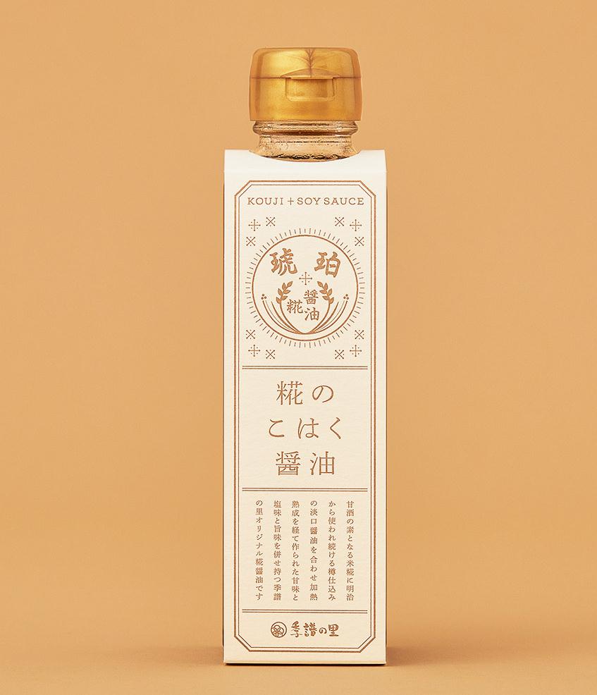 季譜之里日本曲霉醬油包裝設計“東方風格”