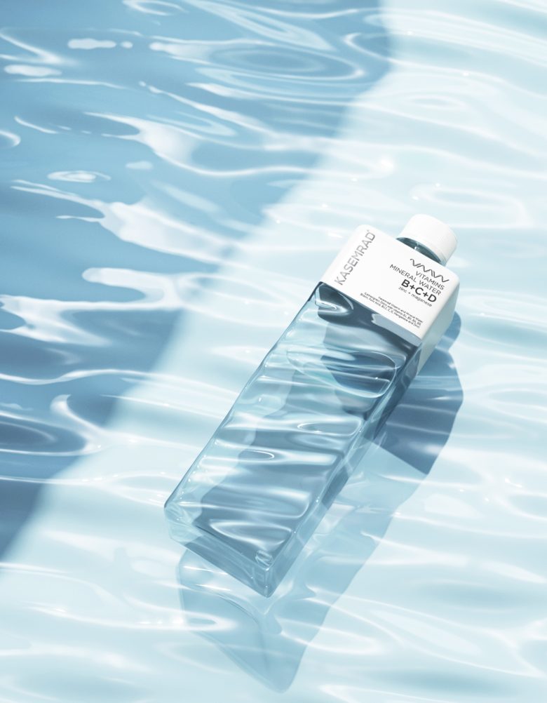 KASEMRAD天然維生素礦泉水溪流波紋瓶形設(shè)計(jì)包裝設(shè)計(jì)