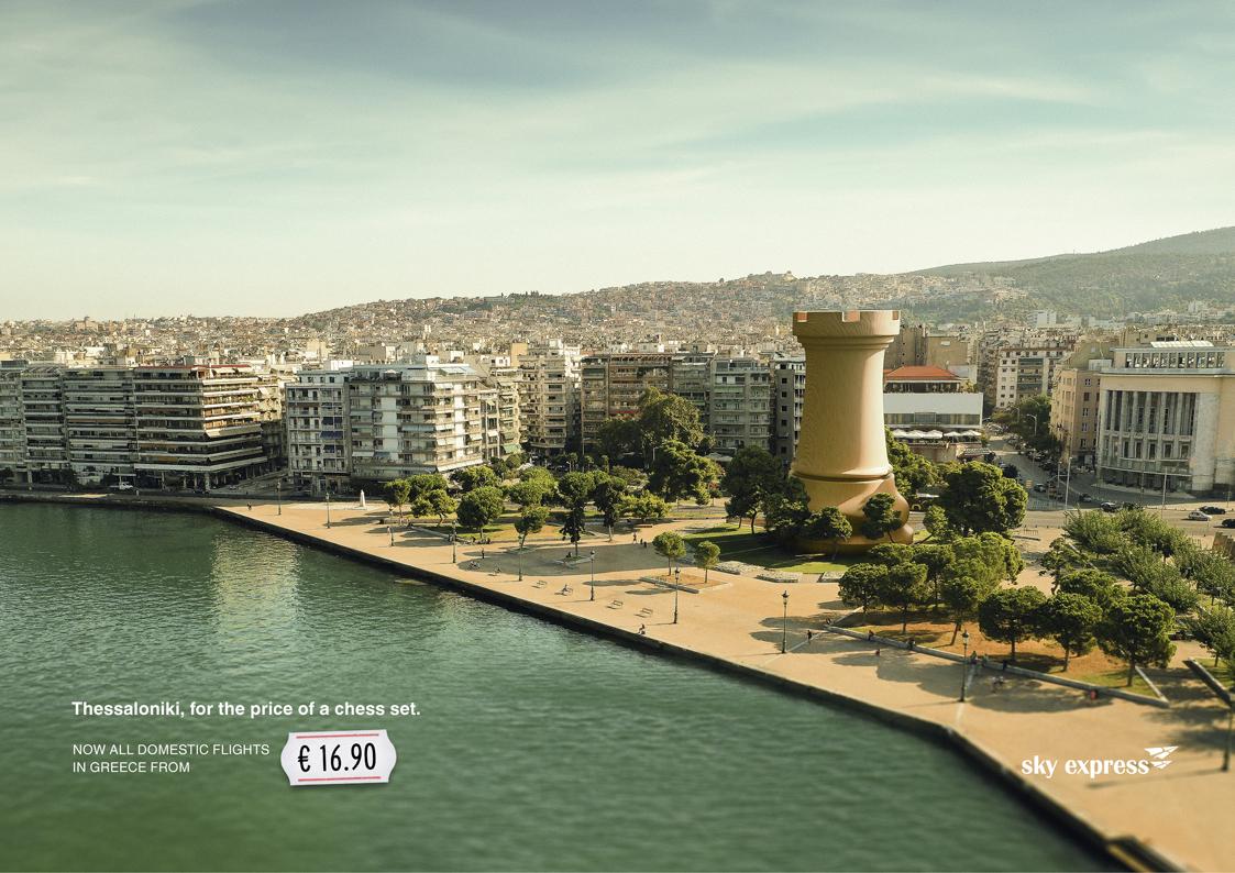 “負擔得起的希臘”旅游平面廣告創(chuàng)意設(shè)計