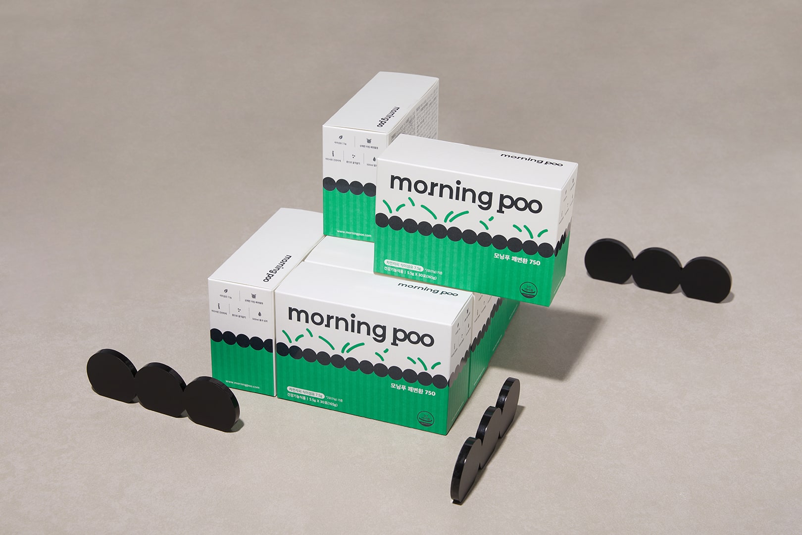 Morningpoo 改善便秘保健品包裝設計