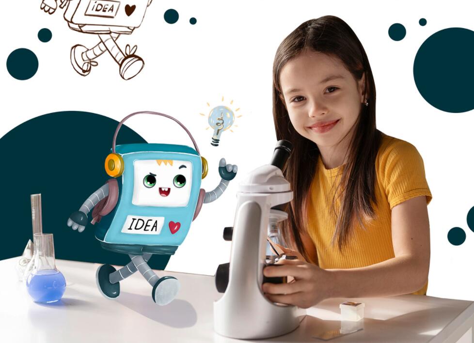 ALEKS 機器人卡通人物設計，書包造型