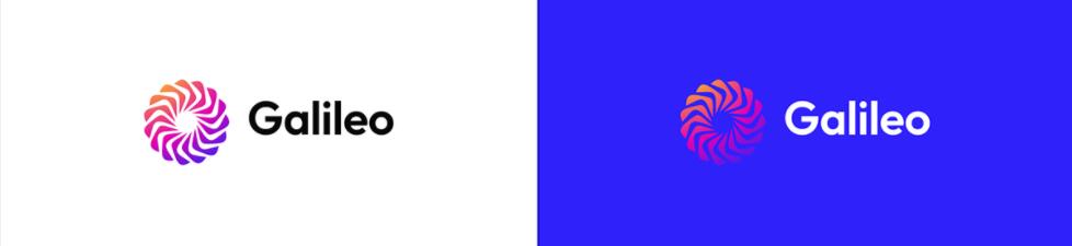 Galileo 人工智能初創公司logo設計vi設計，酷炫科技風格