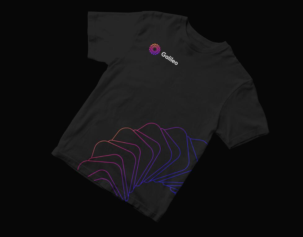 Galileo 人工智能初創公司logo設計vi設計，酷炫科技風格