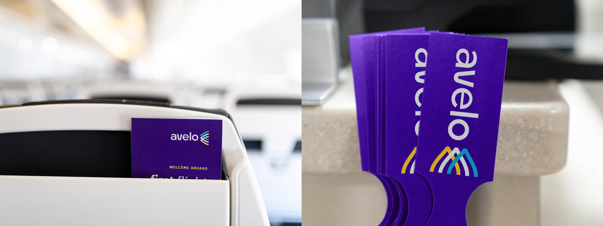 Avelo 航空公司品牌視覺形象設計-logo vi設計