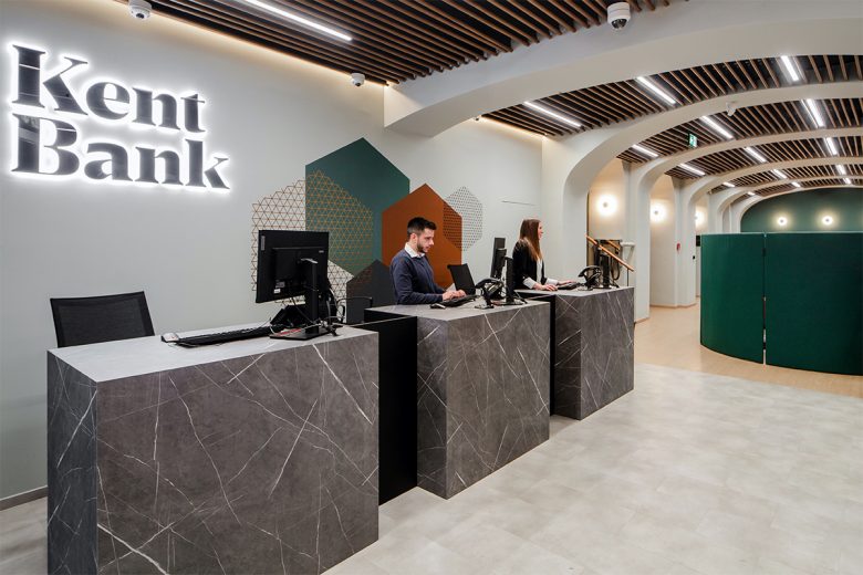 肯特銀行理財營業(yè)廳空間設(shè)計，更開放更友好的理財溝通氛圍