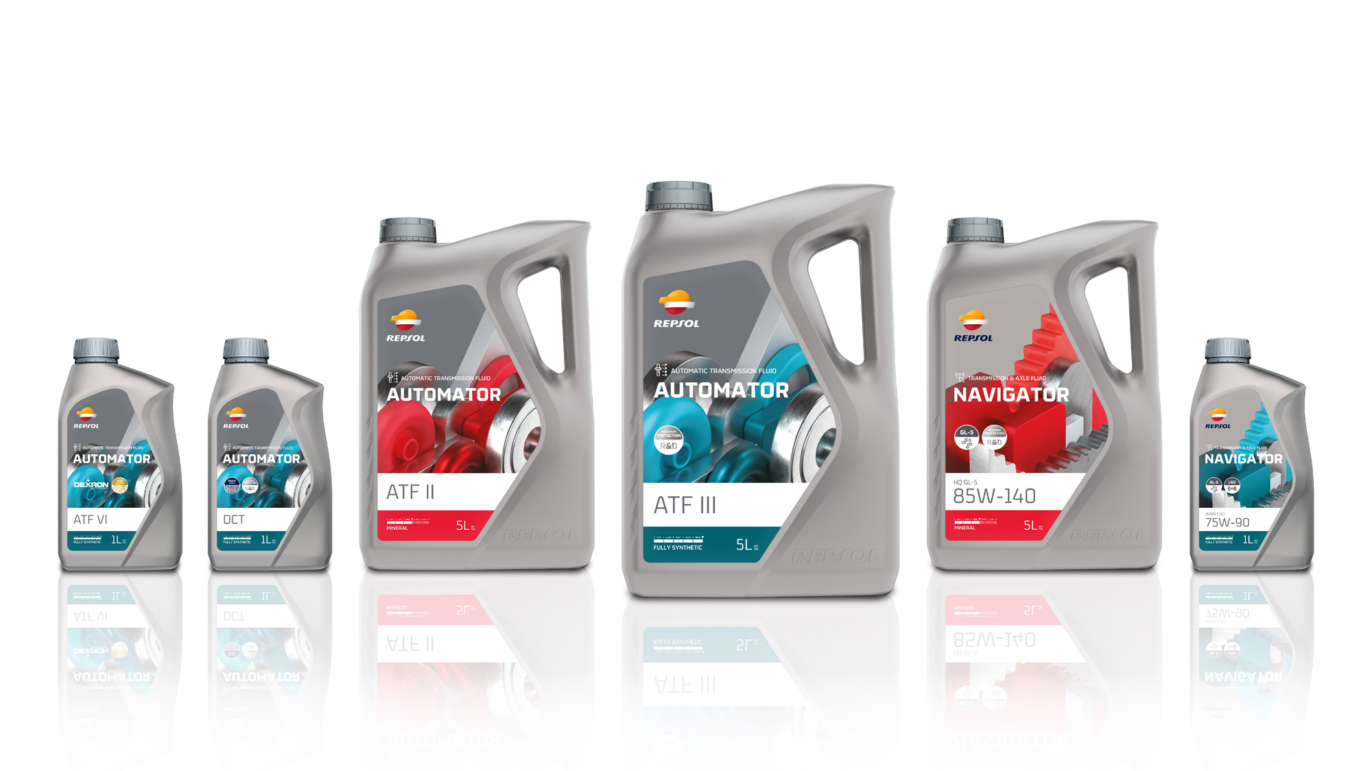 Repsol雷普索爾汽車卡車摩托車潤滑油桶型設計包裝設計“3D環(huán)繞元素“