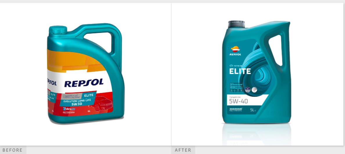 Repsol雷普索爾汽車卡車摩托車潤滑油桶型設計包裝設計“3D環(huán)繞元素“