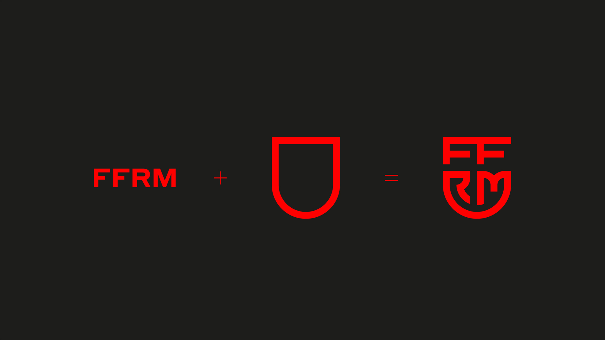 FFRM穆爾西亞地區足球聯合會俱樂部字母盾牌logo設計vi設計