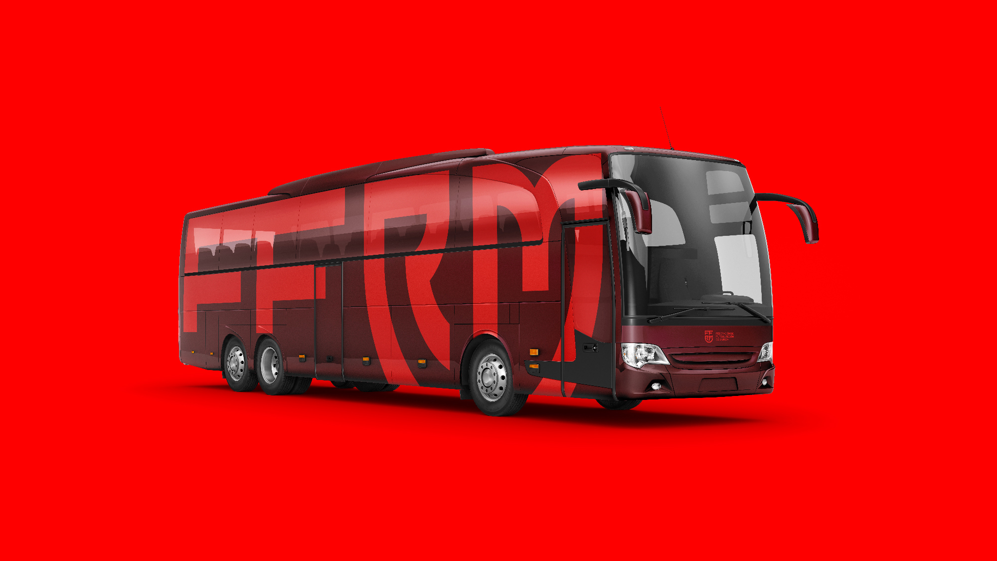 FFRM穆爾西亞地區足球聯合會俱樂部字母盾牌logo設計vi設計