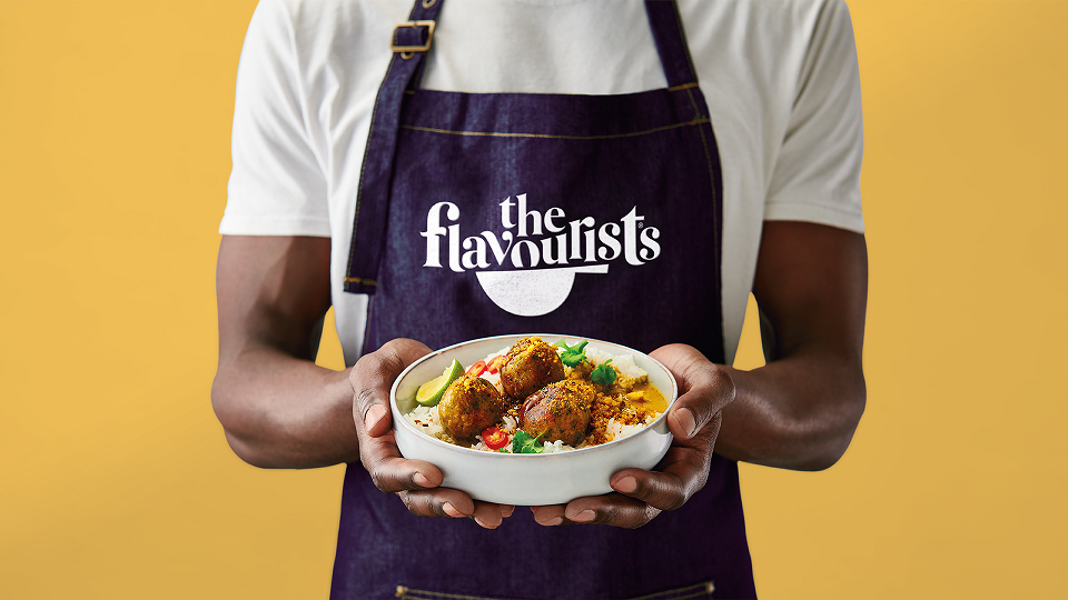 The Flavourists 方便速食食品調味品“平底鍋”品牌logo設計與包裝設計