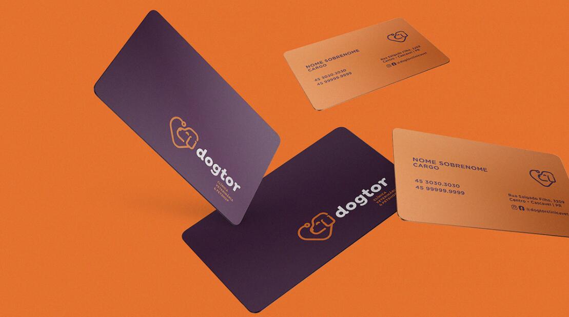 Dogtor 寵物醫院獸醫診所logo設計vi設計，愛心+醫生+狗