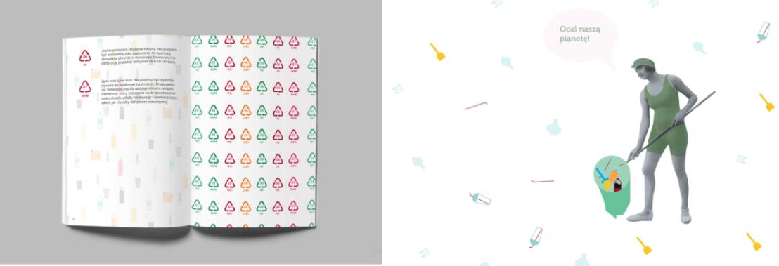 Plastic 塑料知識大全書籍設計環保宣傳畫冊設計