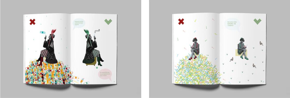 Plastic 塑料知識大全書籍設計環保宣傳畫冊設計