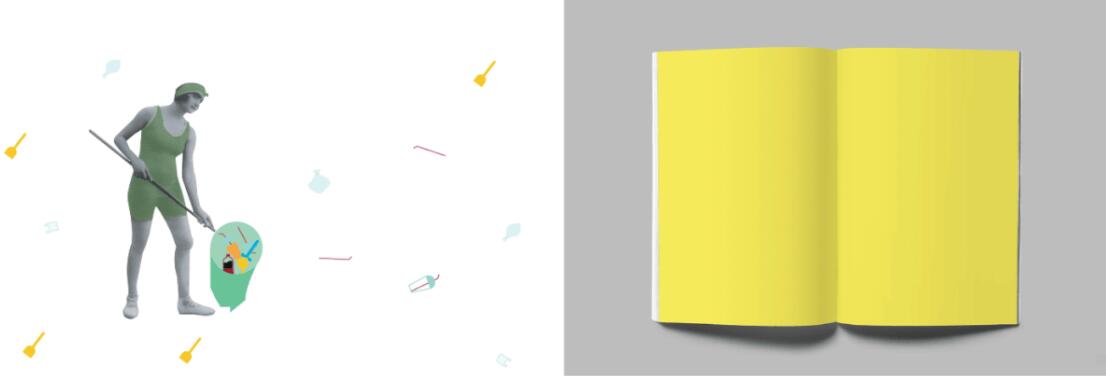 Plastic 塑料知識大全書籍設計環保宣傳畫冊設計