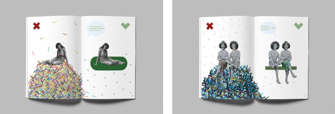 Plastic 塑料知識大全書籍設計環保宣傳畫冊設計