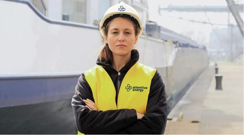 Attentive 風(fēng)力能源公司箭頭新logo設(shè)計視覺形象vi設(shè)計