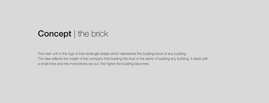 Xyle建筑設計公司logo設計品牌形象vis設計，x磚塊logo與超酷黑白漸變vi風