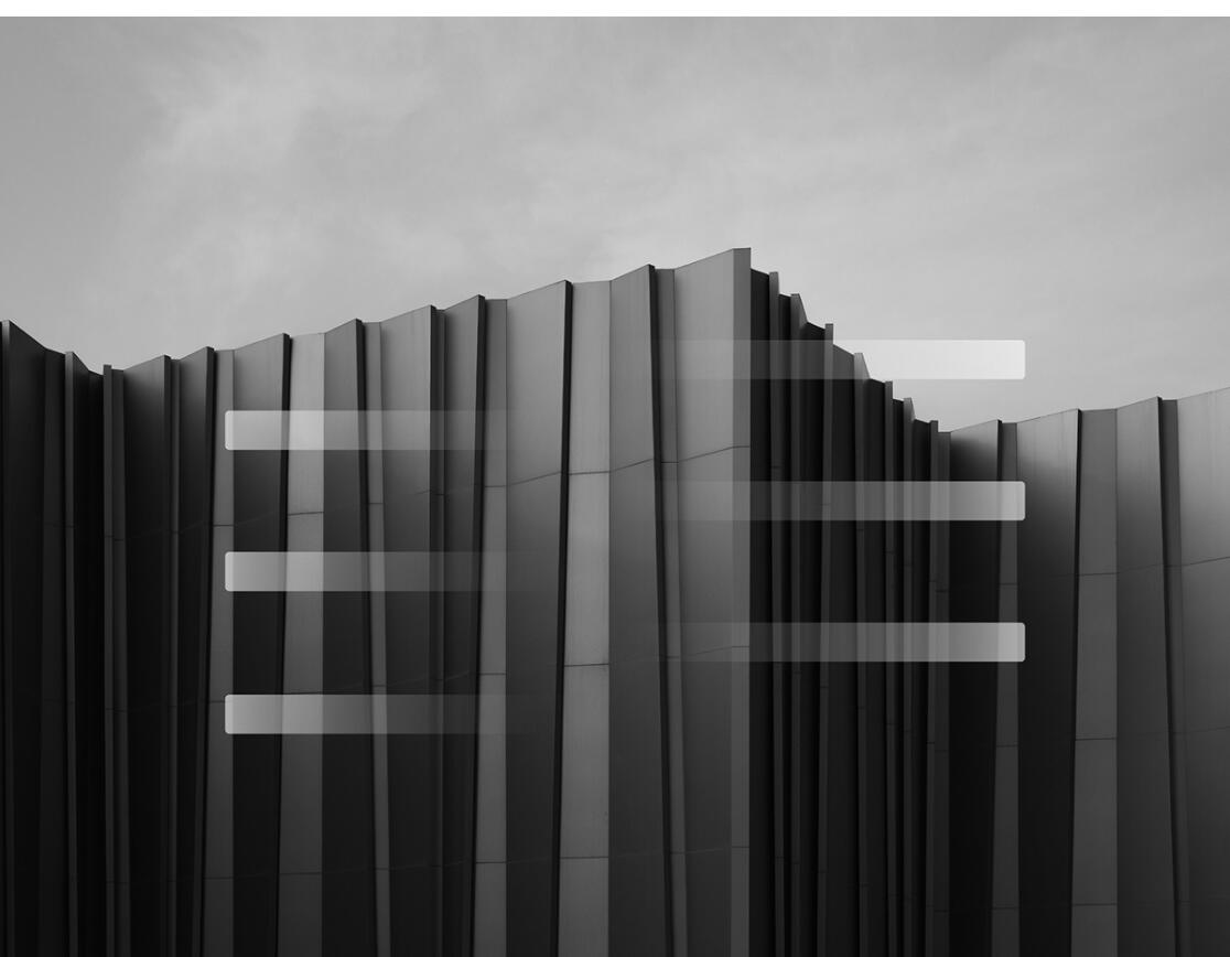 Xyle建筑設計公司logo設計品牌形象vis設計，x磚塊logo與超酷黑白漸變vi風