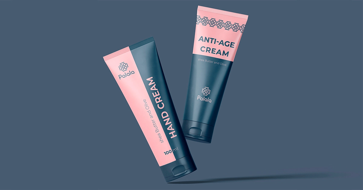 palala瘦身減肥產(chǎn)品與服務(wù)工作室品牌logo設(shè)計(jì)形象vi設(shè)計(jì)包裝設(shè)計(jì),方形花朵高識別風(fēng)格