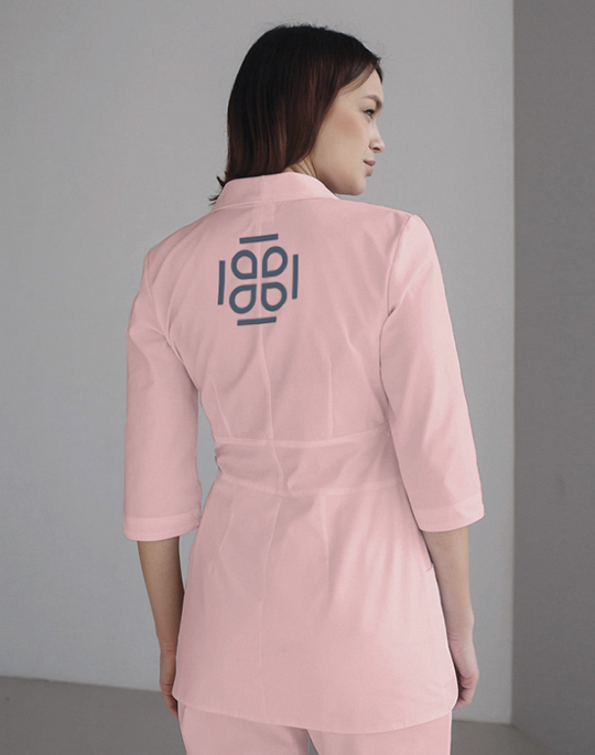 Palala瘦身減肥產(chǎn)品與服務(wù)工作室品牌logo設(shè)計(jì)形象vi設(shè)計(jì),方形花朵高識別風(fēng)格-顧客衣服