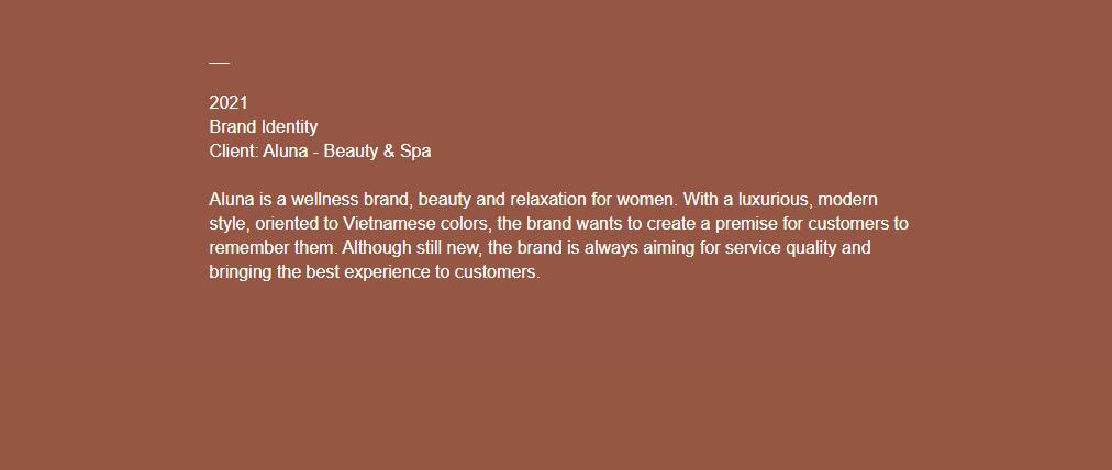 Aluna 女子美容水療中心logo設(shè)計品牌形象vi設(shè)計，高端優(yōu)雅放松氛圍