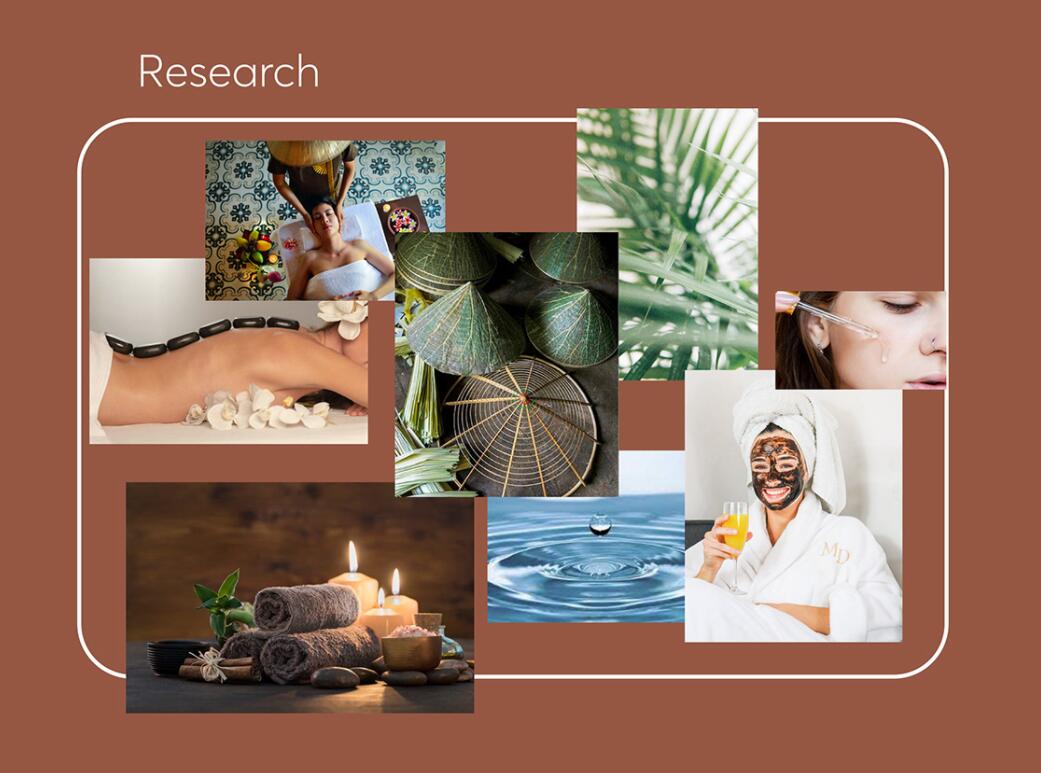 Aluna 女子美容水療中心logo設(shè)計品牌形象vi設(shè)計，高端優(yōu)雅放松氛圍