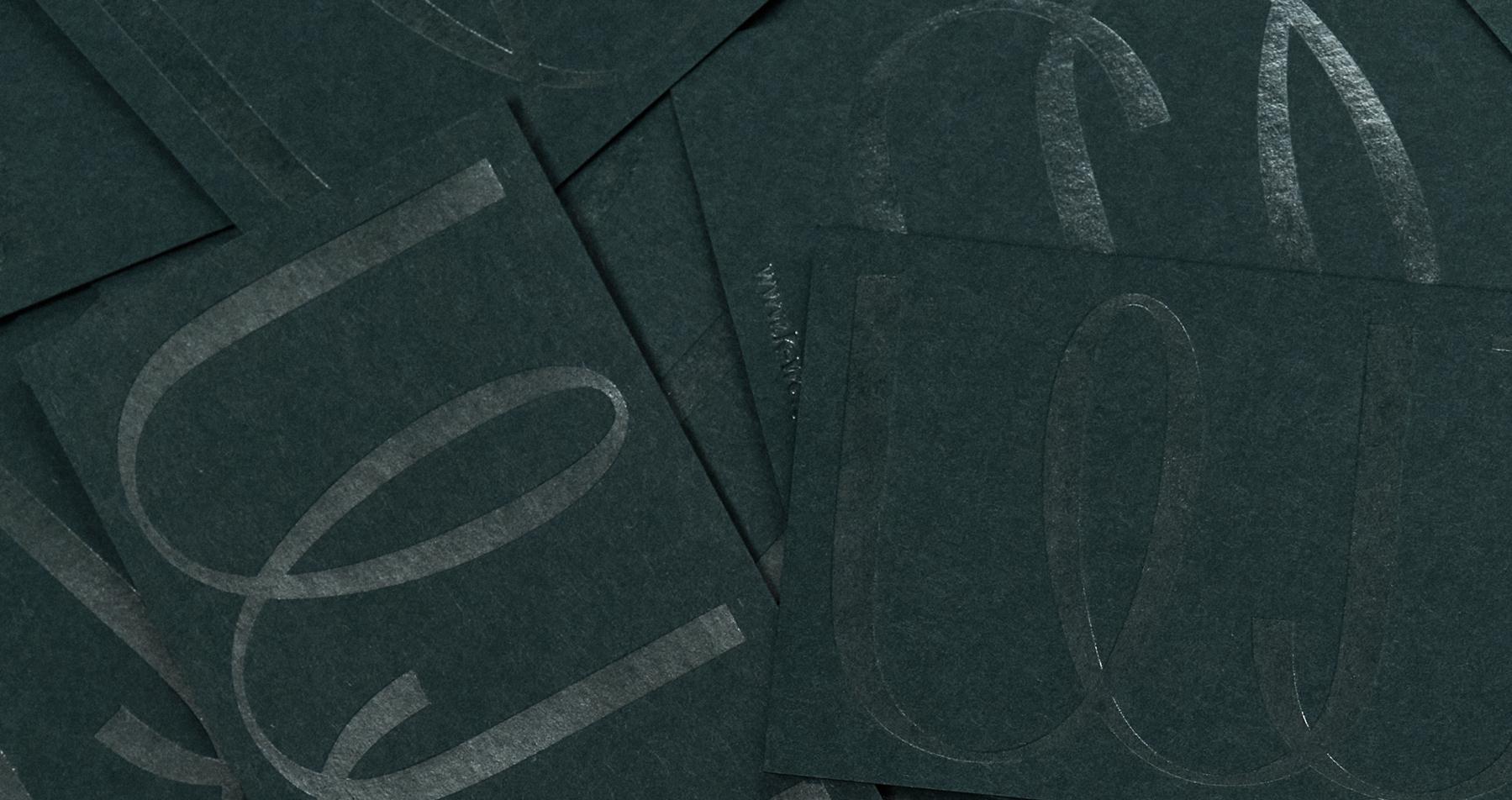 wonjin韓國醫療美容整形機構整套vi設計，低調暗綠色風格