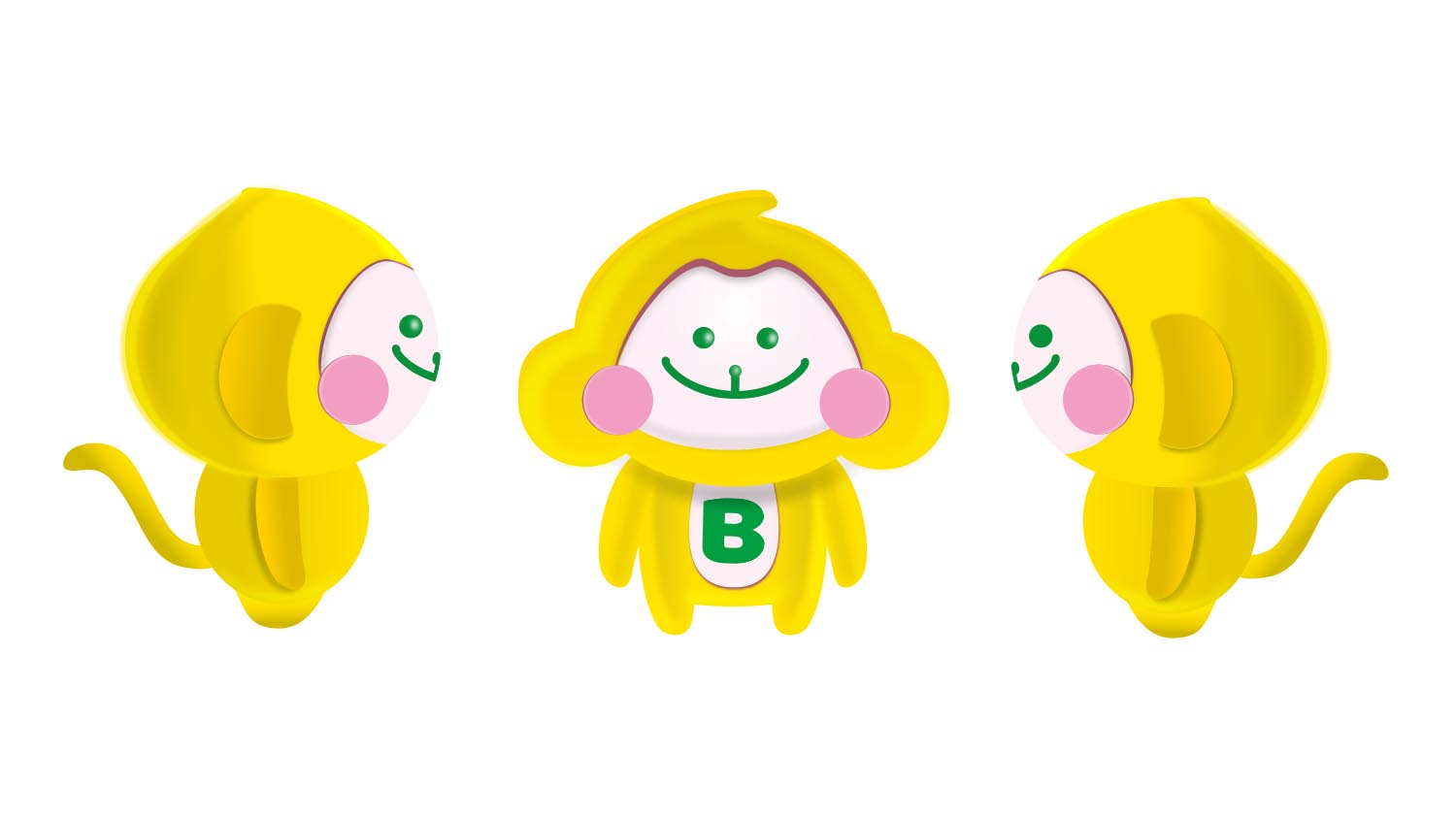 貝倍園兒童圖書“猴子”吉祥物設計