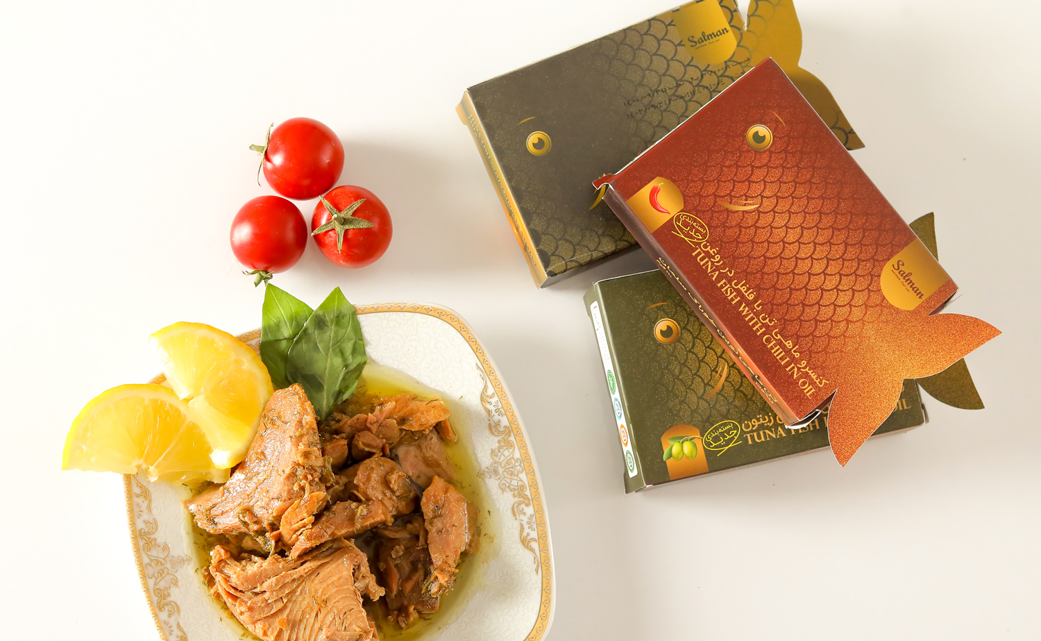 薩爾曼金槍魚罐頭包裝設(shè)計“魚鱗圖案”